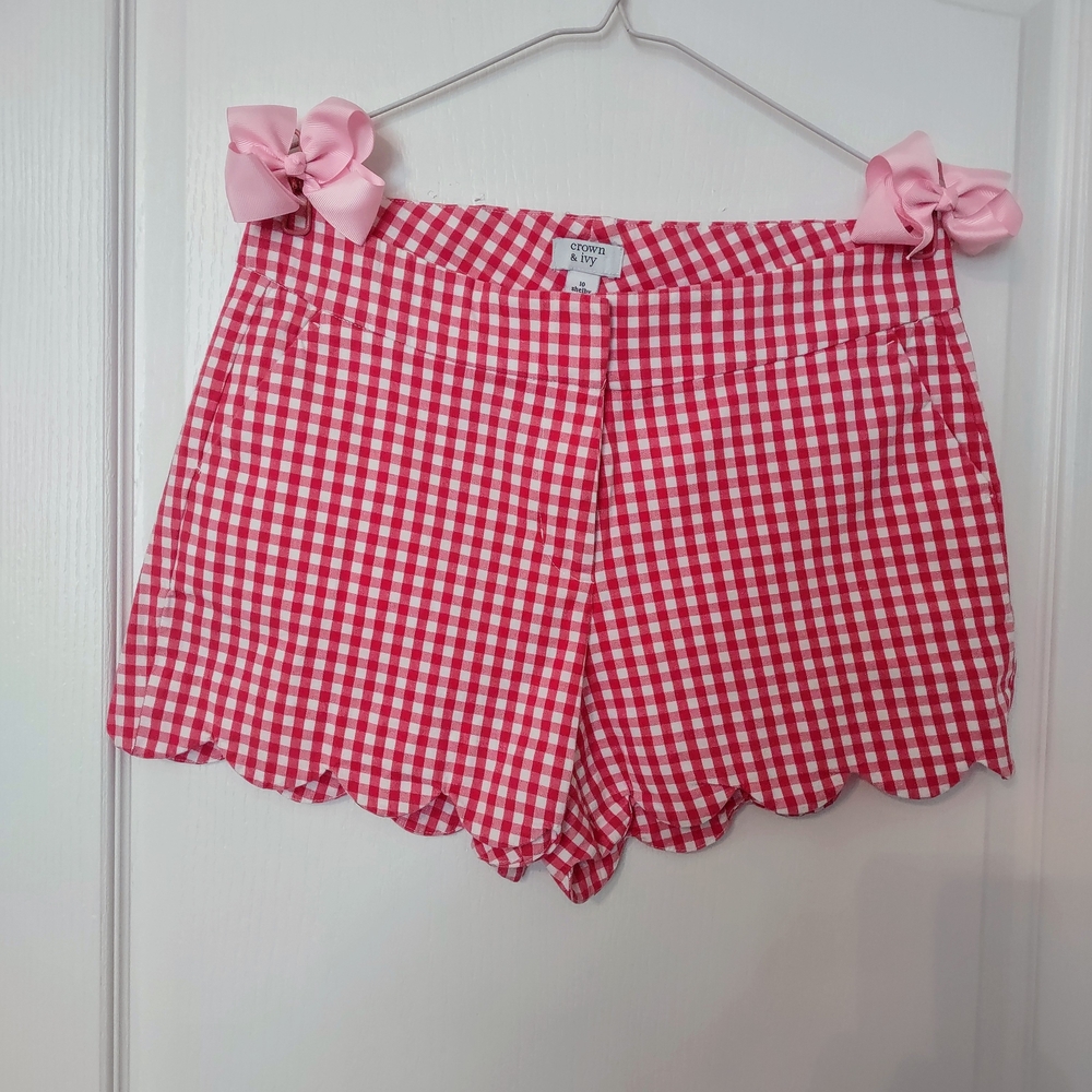Crown & Ivy Pink High Waist Shorts- Like New!